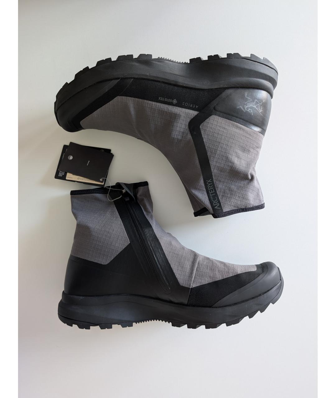 ARCTERYX Серые синтетические высокие кроссовки / кеды, фото 2