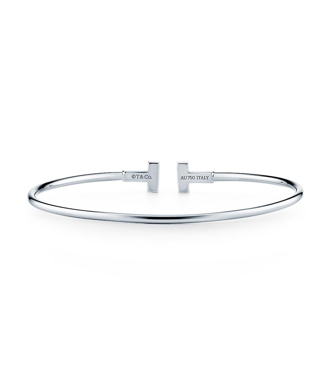 TIFFANY&CO Серебрянный браслет из белого золота, фото 3