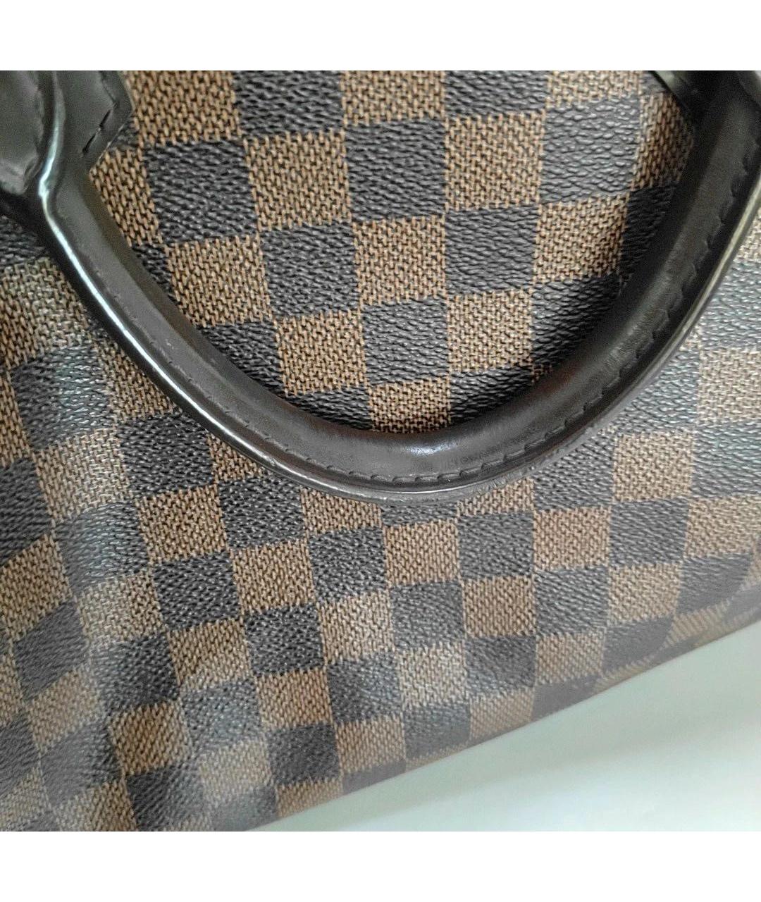 LOUIS VUITTON Коричневая сумка с короткими ручками, фото 8