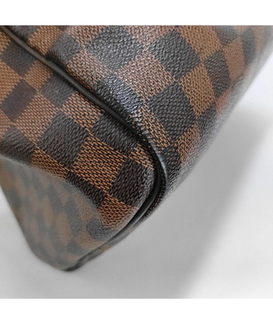 LOUIS VUITTON Коричневая сумка с короткими ручками, фото 5