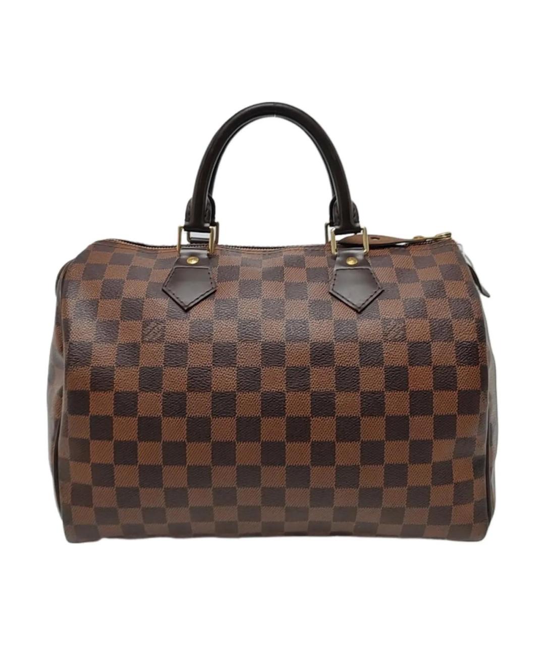 LOUIS VUITTON Коричневая сумка с короткими ручками, фото 1