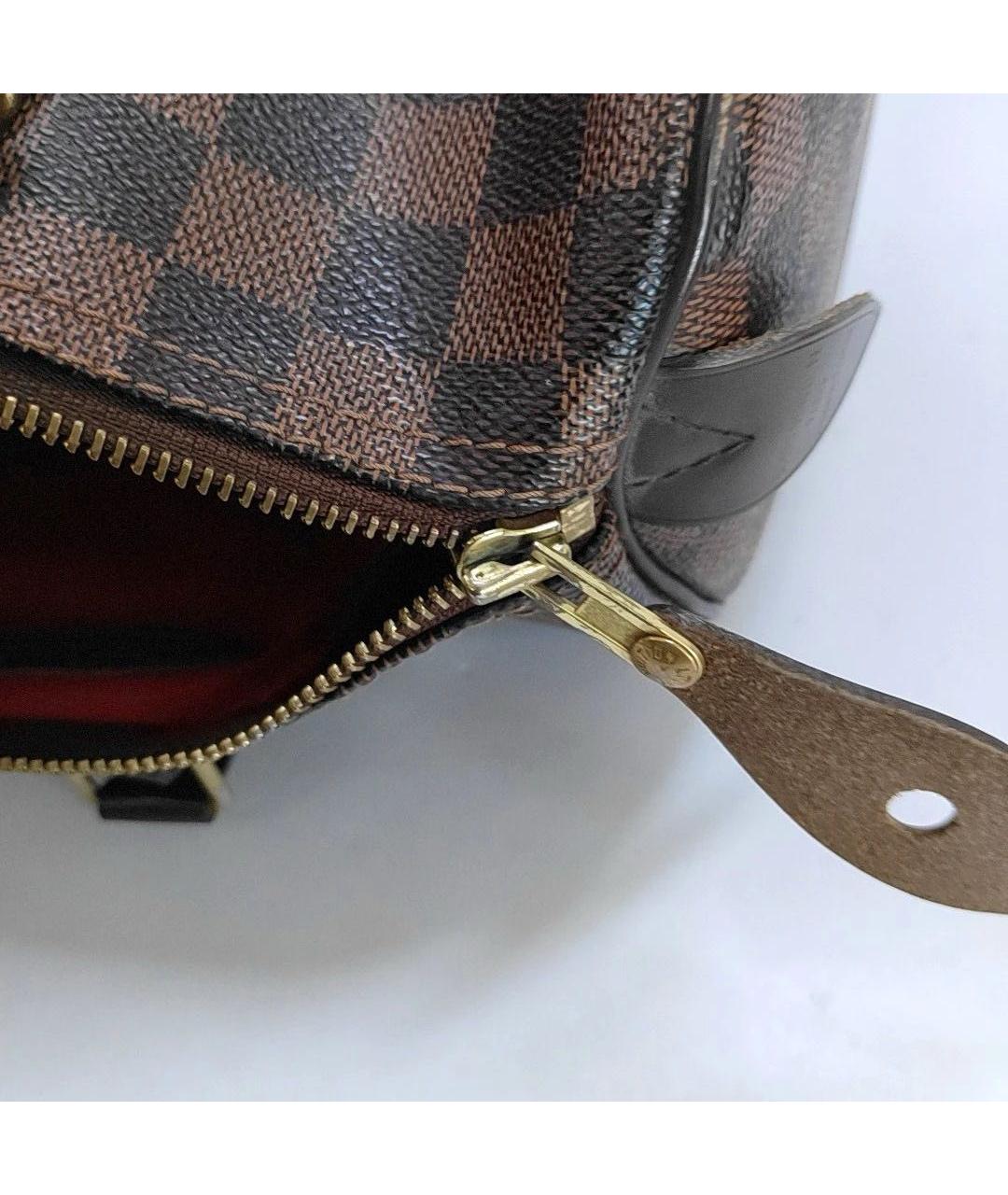 LOUIS VUITTON Коричневая сумка с короткими ручками, фото 7