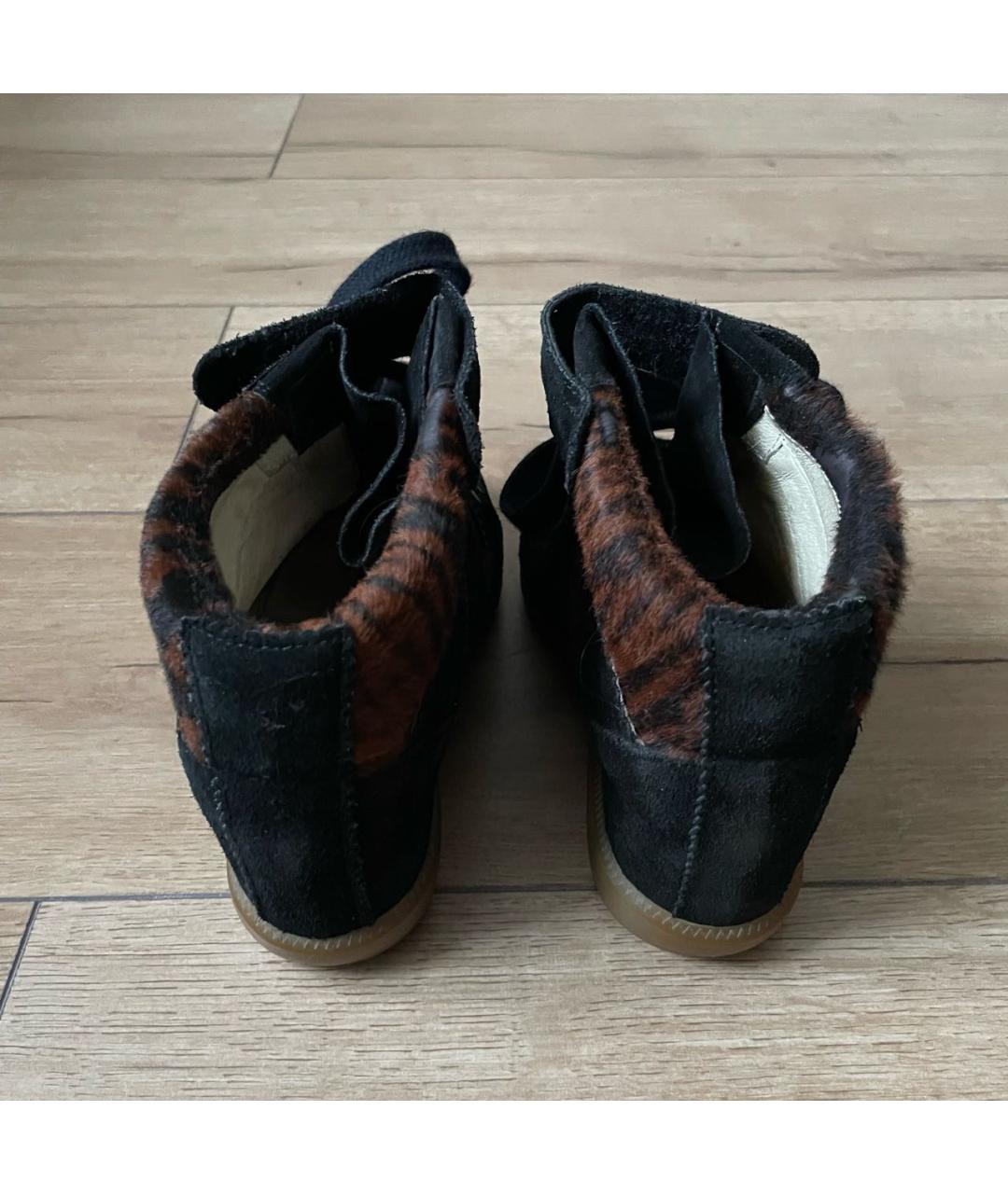 ISABEL MARANT Мульти замшевые кроссовки, фото 5