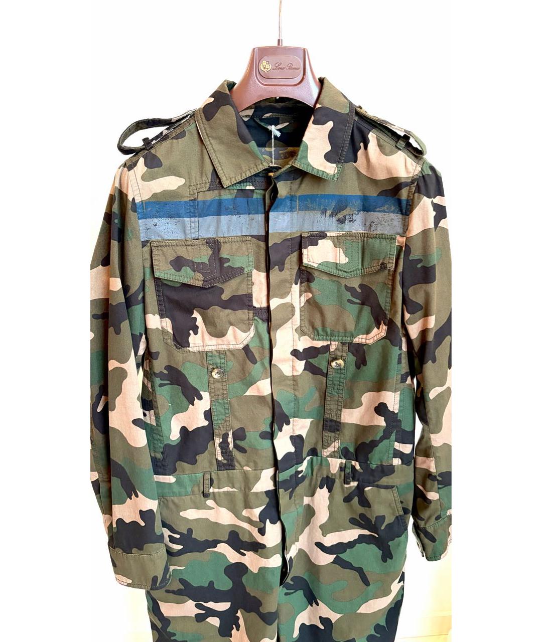 VALENTINO Мульти хлопковый комбинезон, фото 2