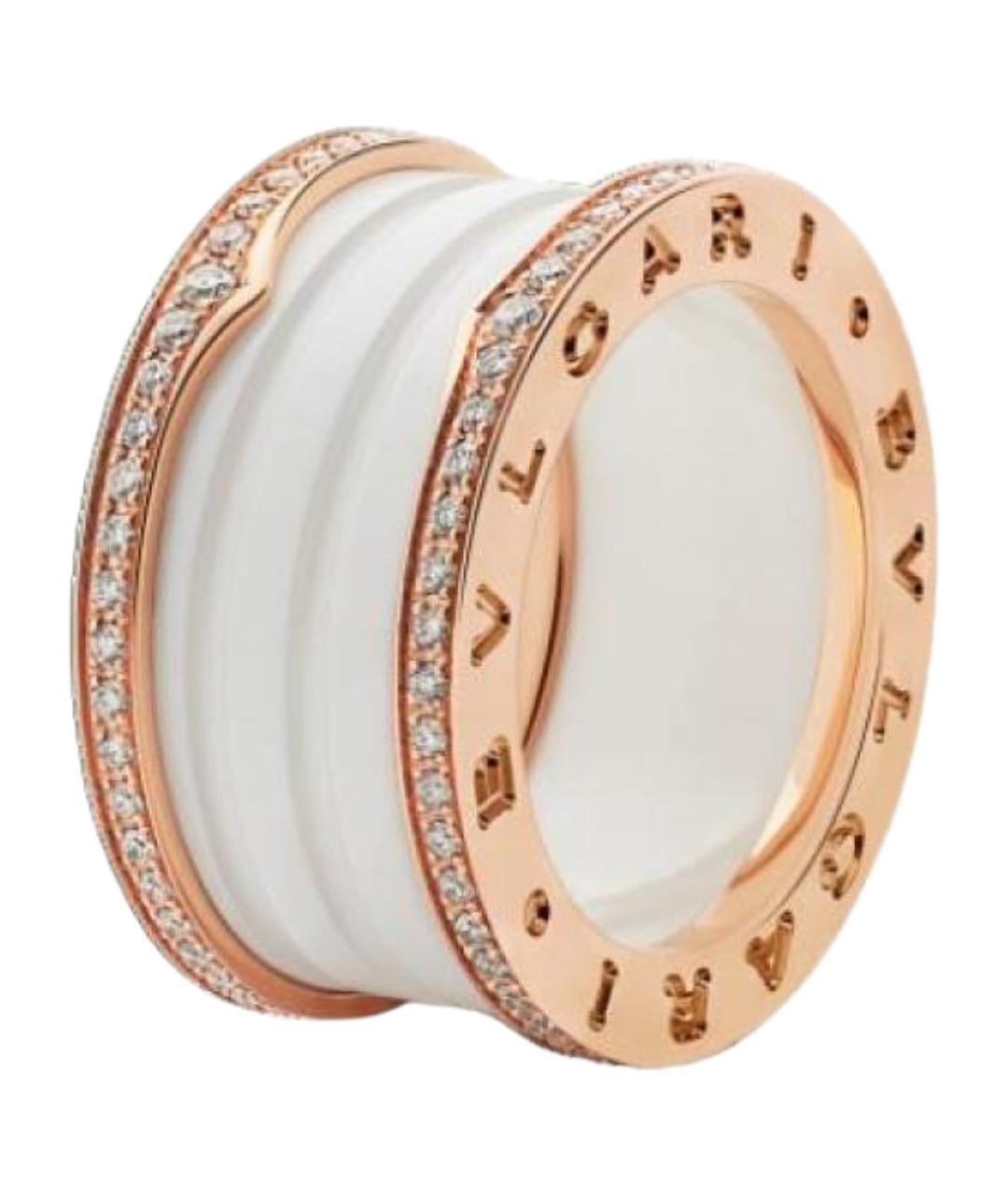 BVLGARI Золотое кольцо из розового золота, фото 1