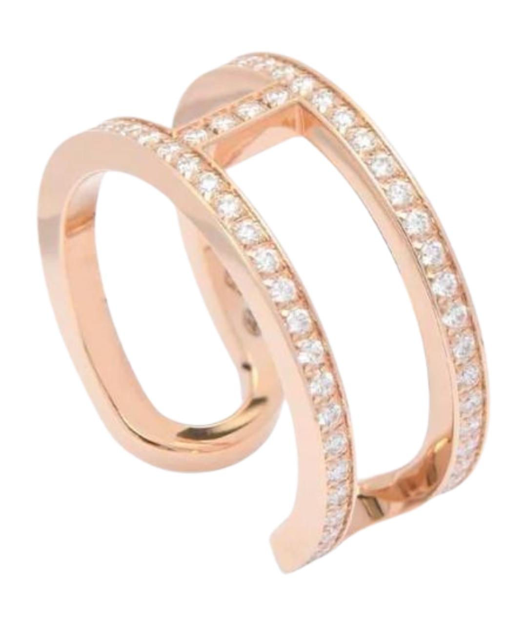 HERMES Золотое кольцо из розового золота, фото 3