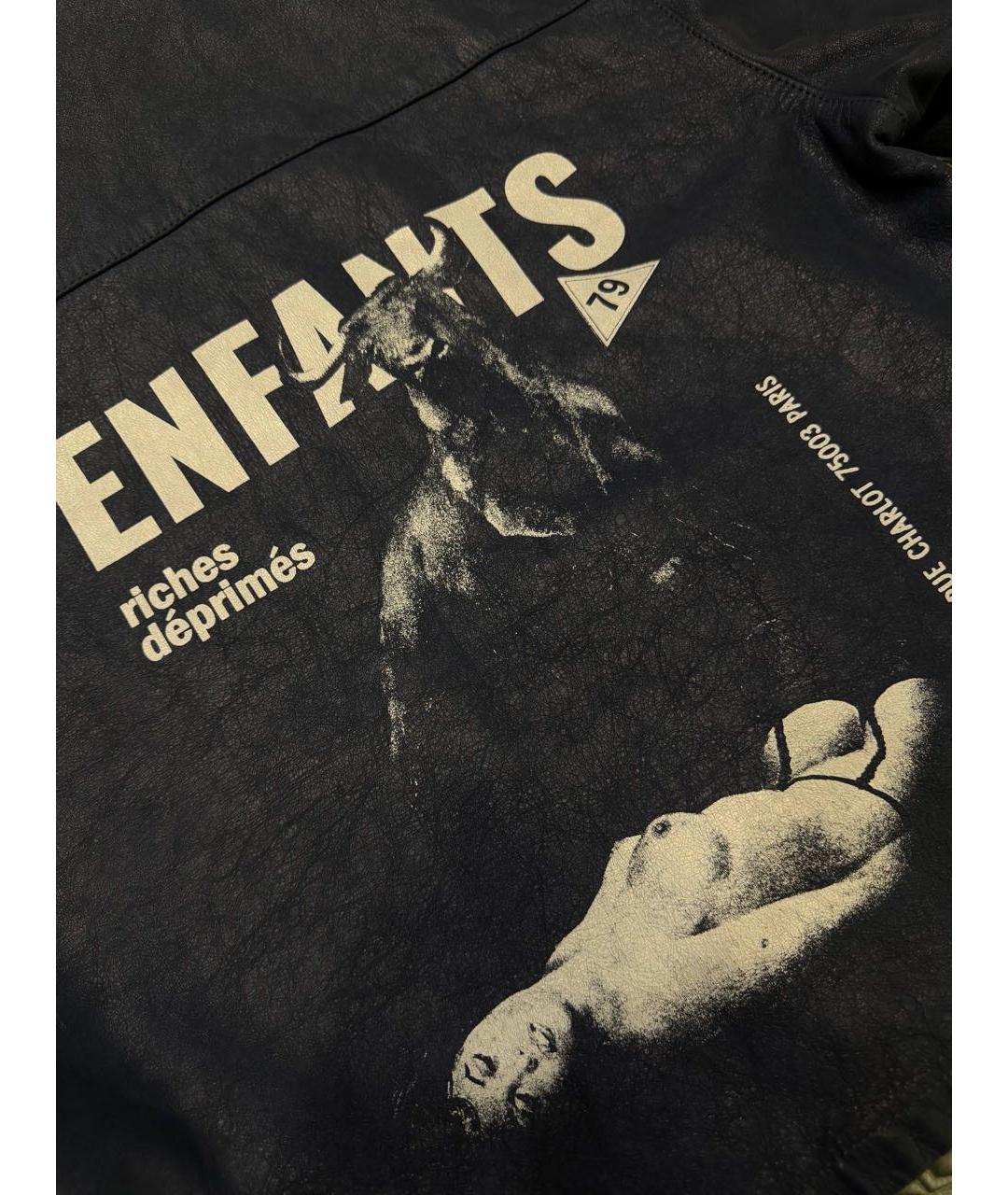 Enfants Riches Déprimés Синяя кожаная куртка, фото 3