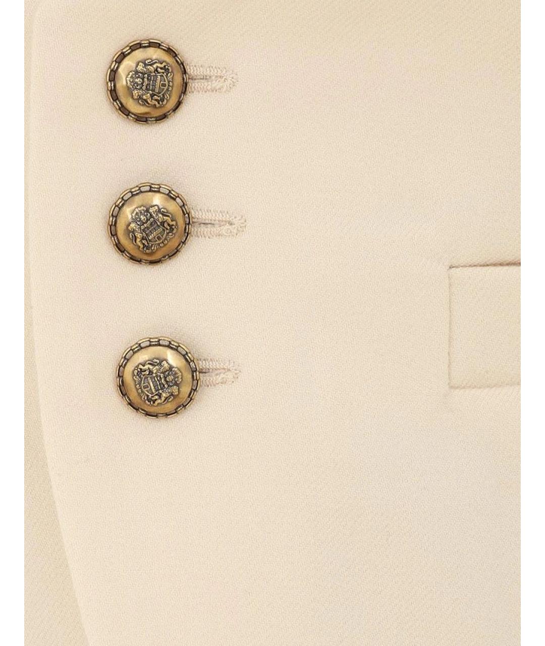 ZIMMERMANN Бежевый шерстяной жилет, фото 6