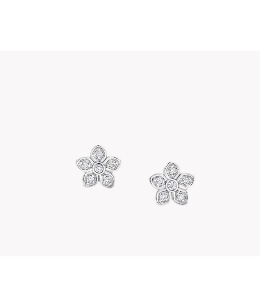 GRAFF Белые серьги из белого золота, фото 5