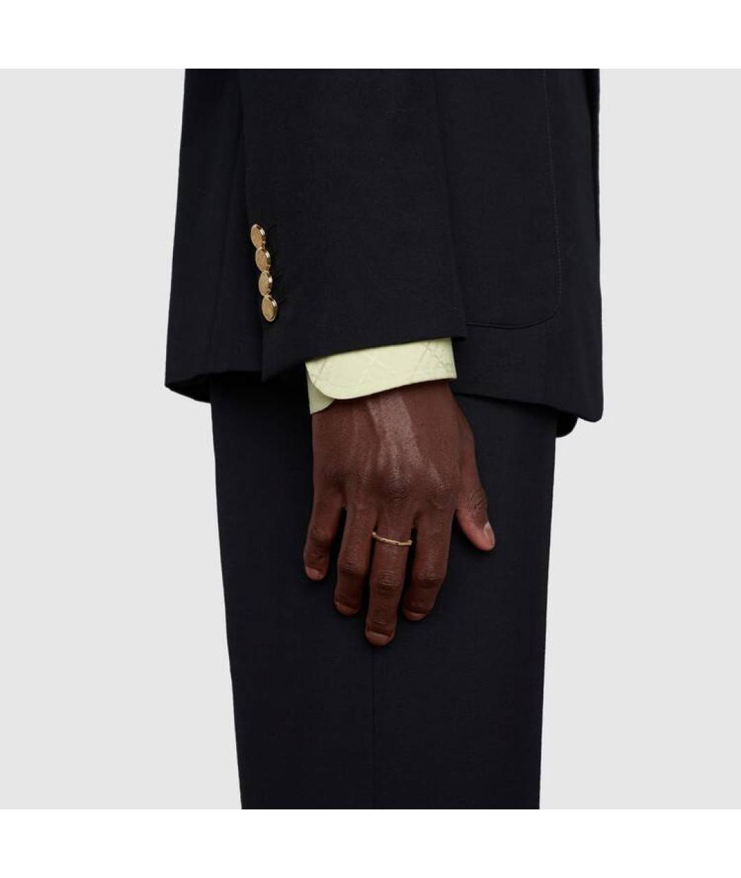 GUCCI Золотое кольцо из желтого золота, фото 5