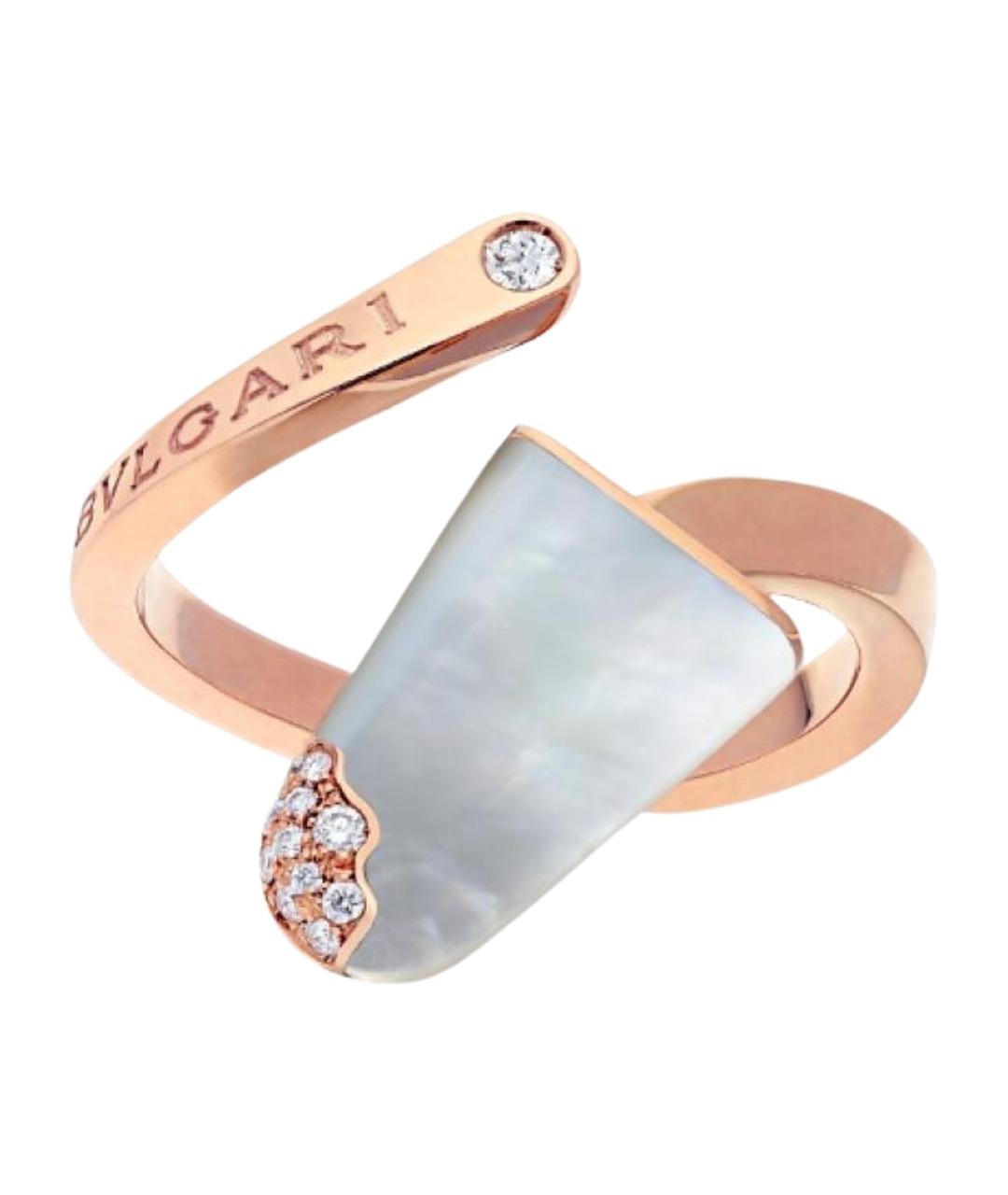BVLGARI Золотое кольцо из розового золота, фото 1