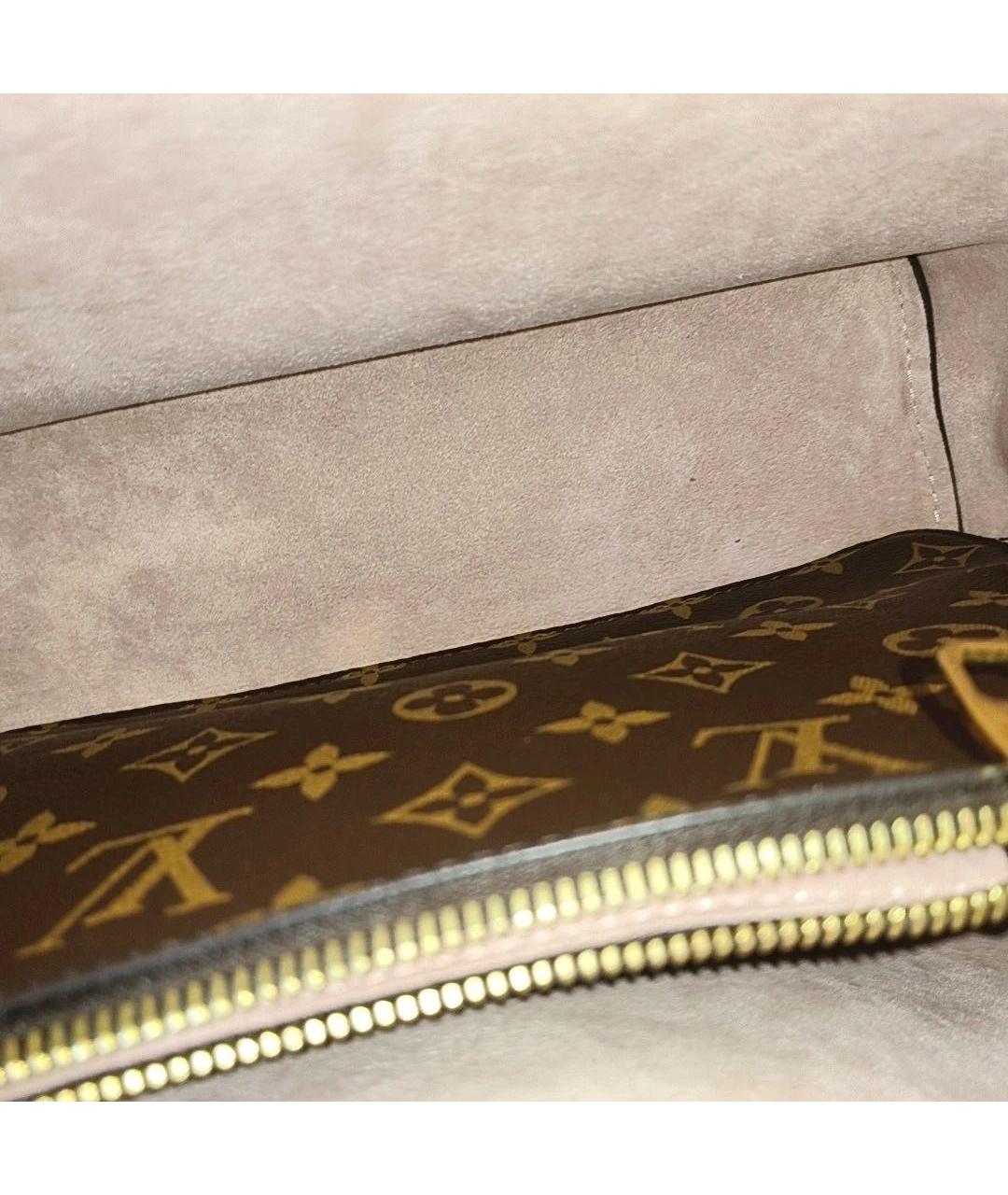 LOUIS VUITTON Коричневая сумка через плечо, фото 6