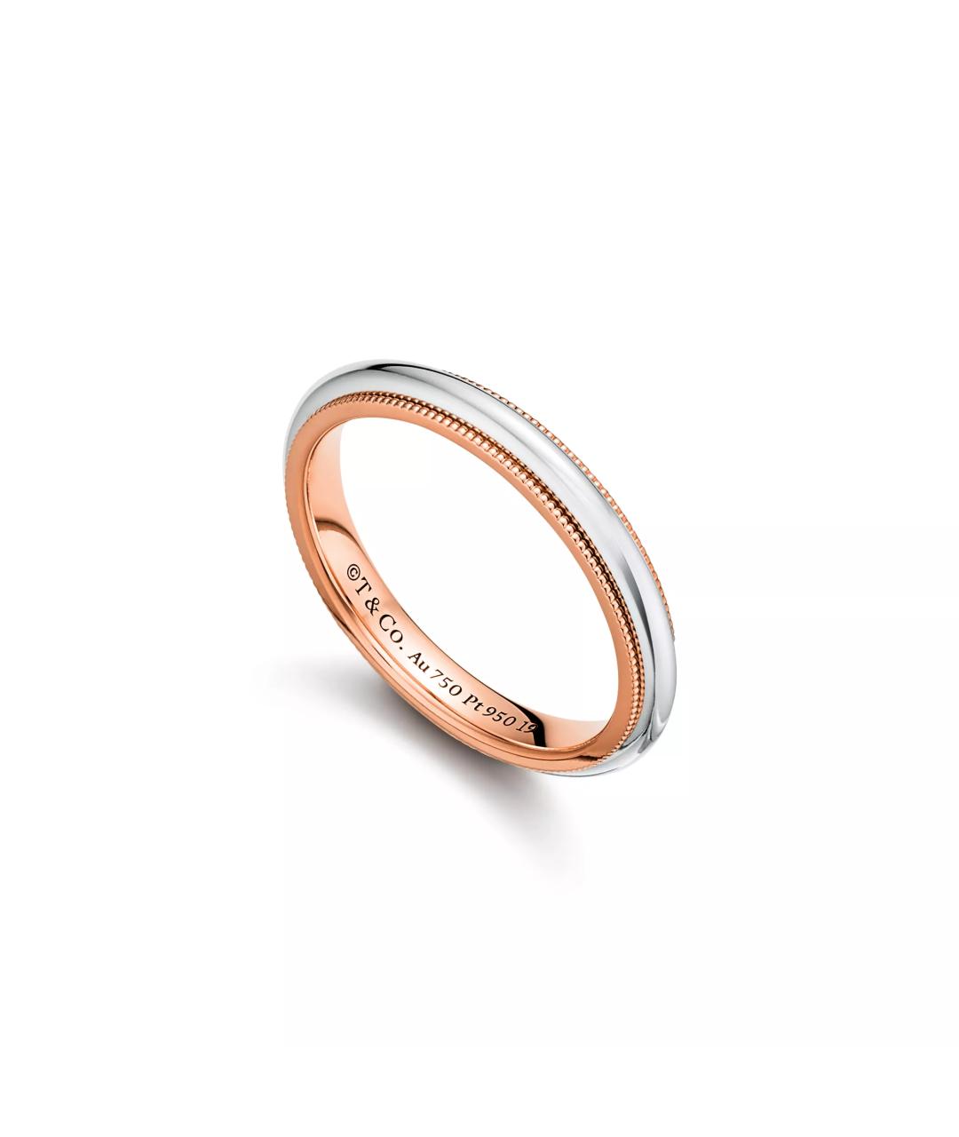 TIFFANY&CO Серебряное кольцо из розового золота, фото 2