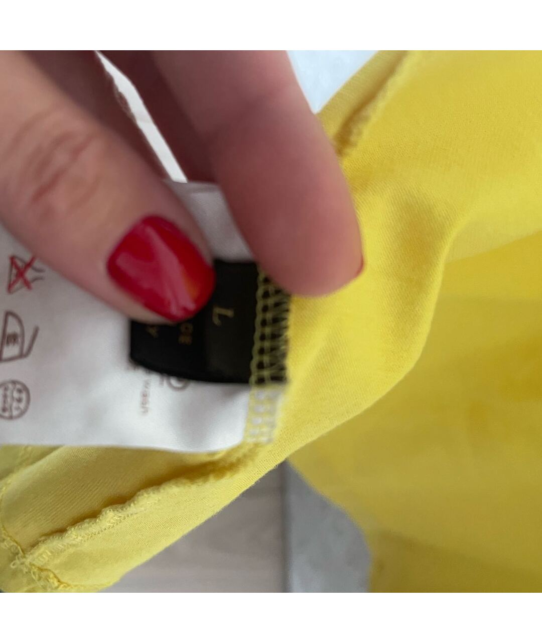LOUIS VUITTON Желтая хлопковая футболка, фото 4