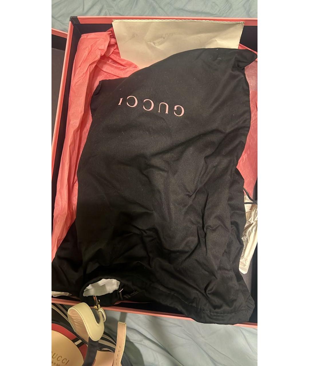 GUCCI Мульти кожаные босоножки, фото 4