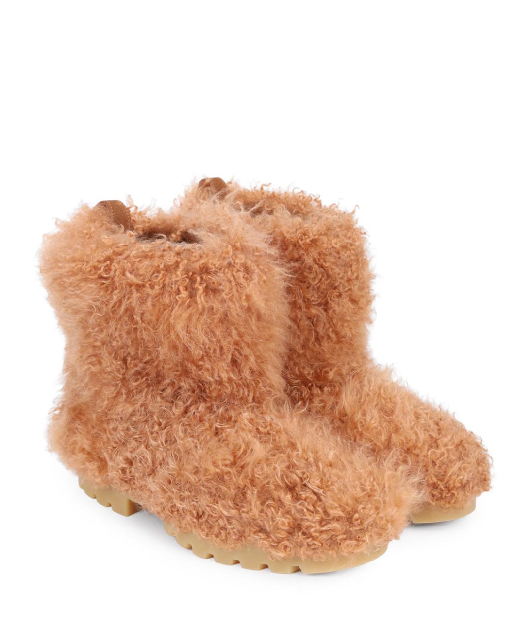 SANTONI Бежевые ботинки, фото 2