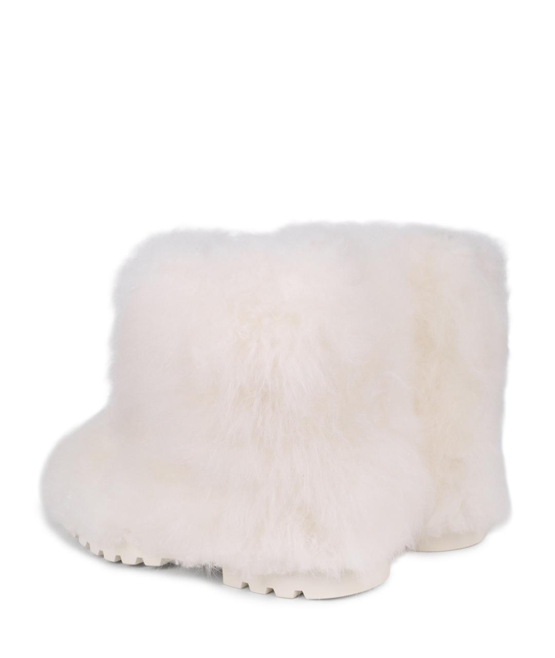 SANTONI Белые ботинки, фото 4