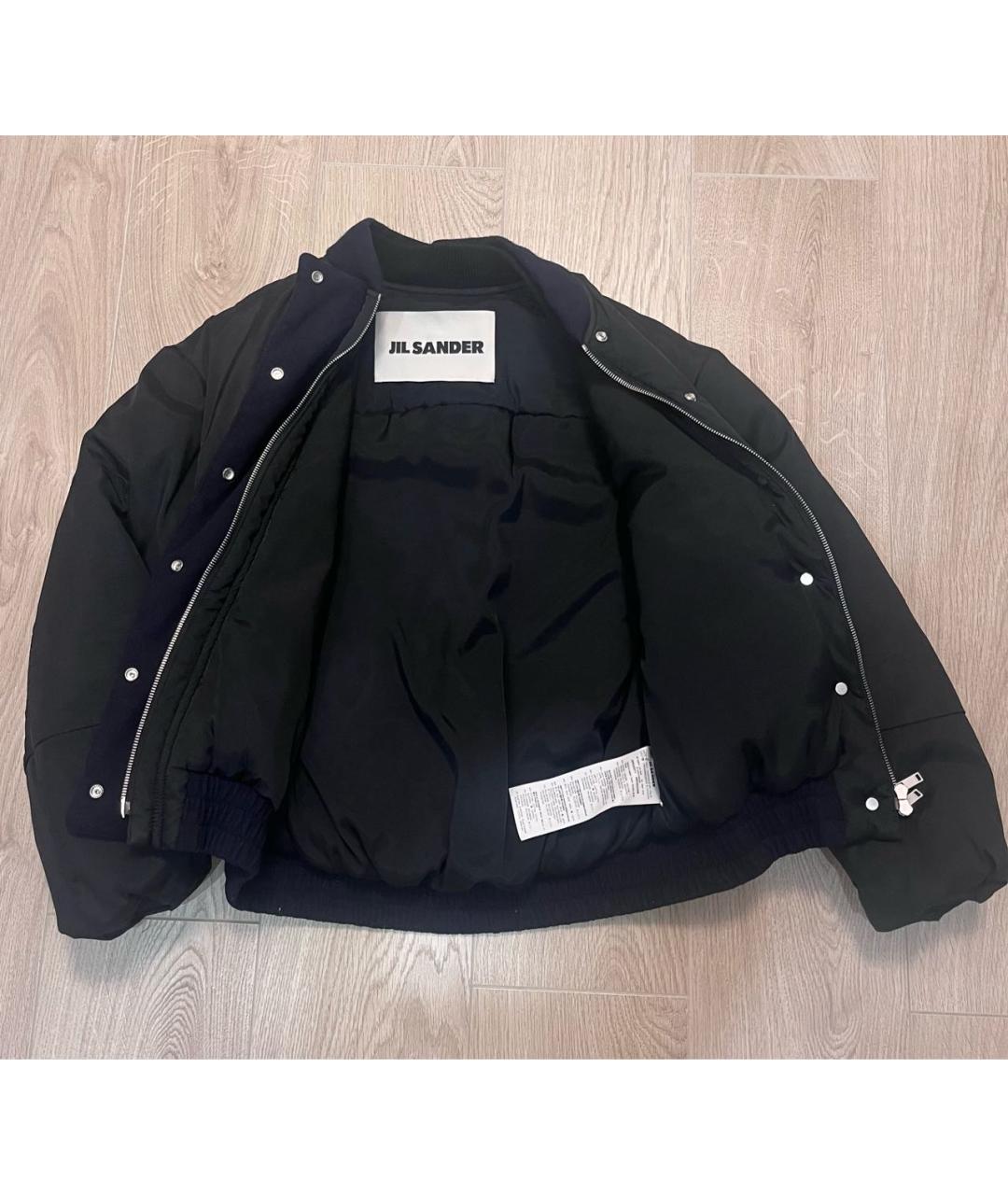 JIL SANDER Черная полиэстеровая куртка, фото 5