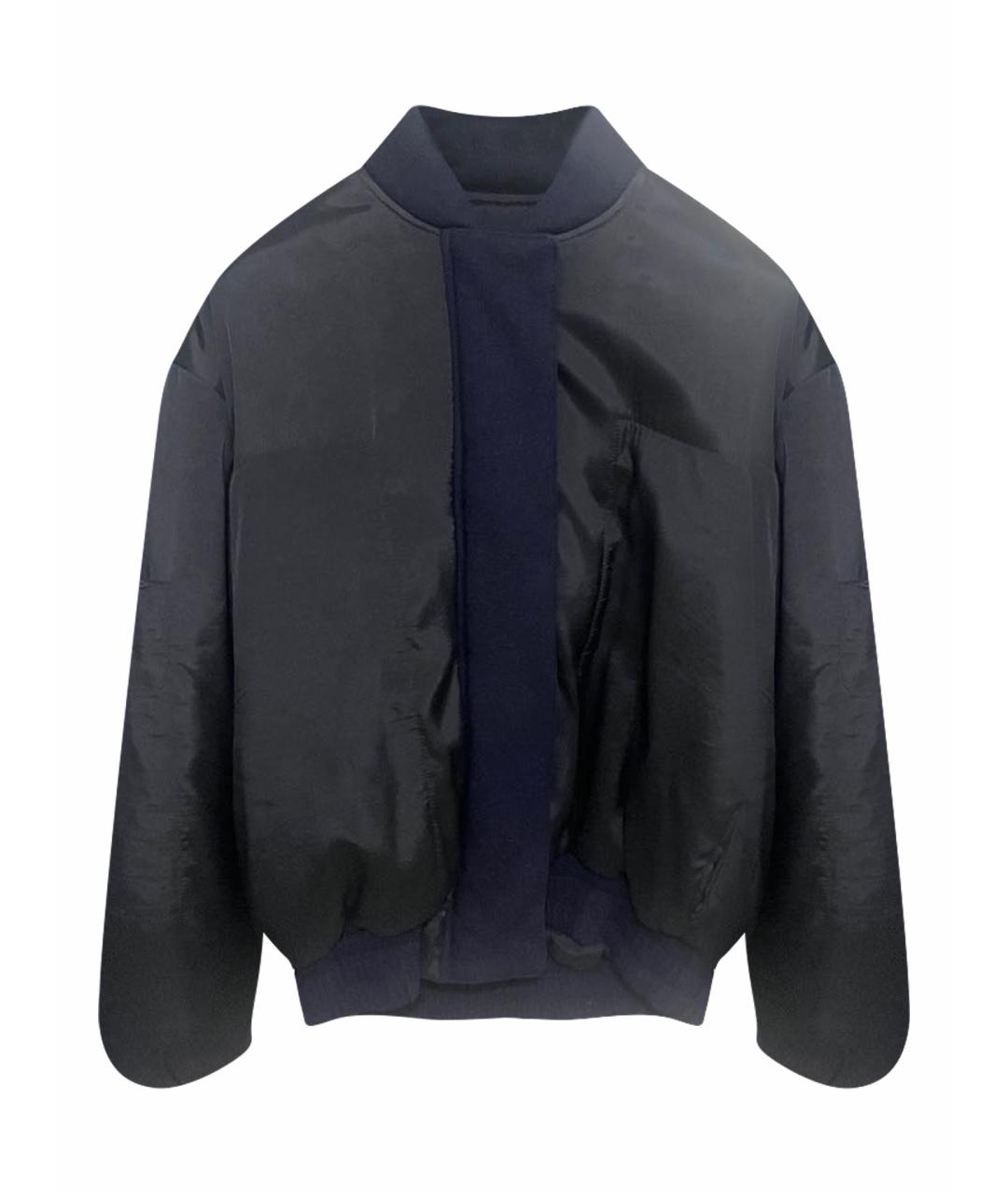 JIL SANDER Черная полиэстеровая куртка, фото 1