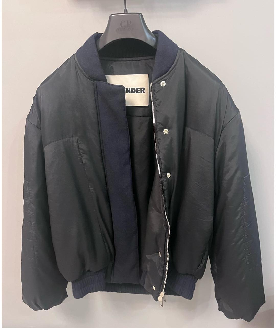 JIL SANDER Черная полиэстеровая куртка, фото 6