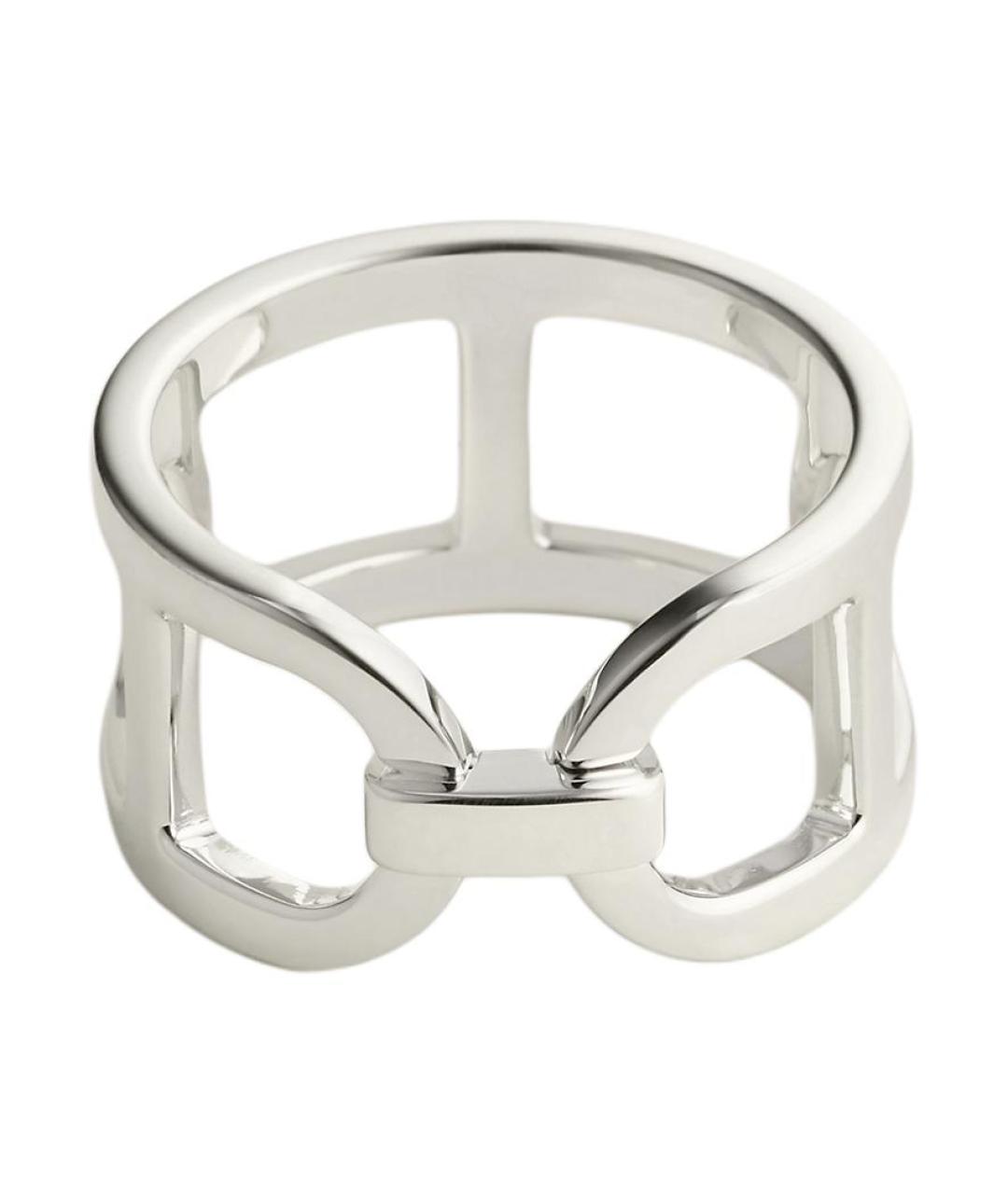 HERMES Серебряное серебряное кольцо, фото 1