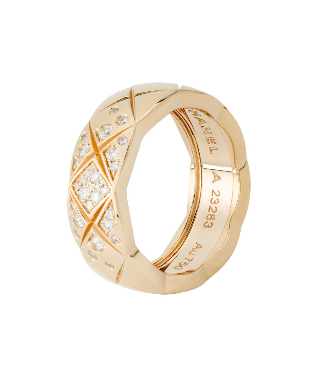 CHANEL Золотое кольцо из розового золота, фото 3