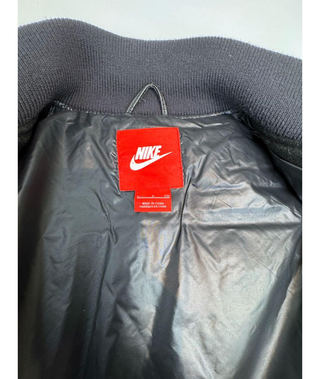 NIKE Черная шерстяная куртка, фото 7