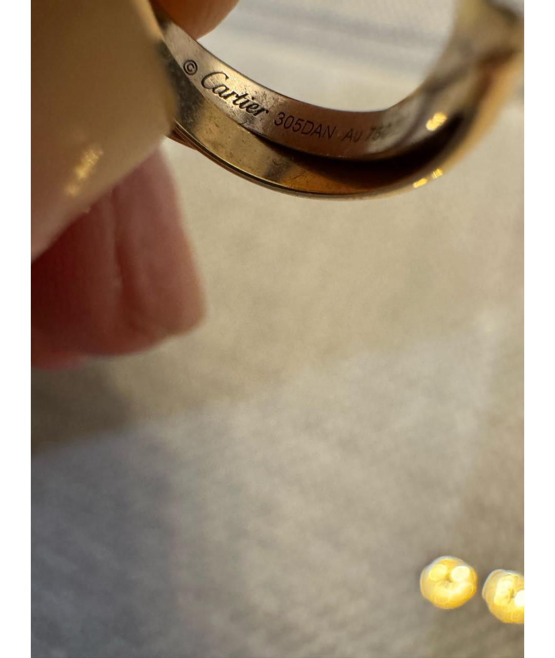 CARTIER Желтые серьги из желтого золота, фото 6