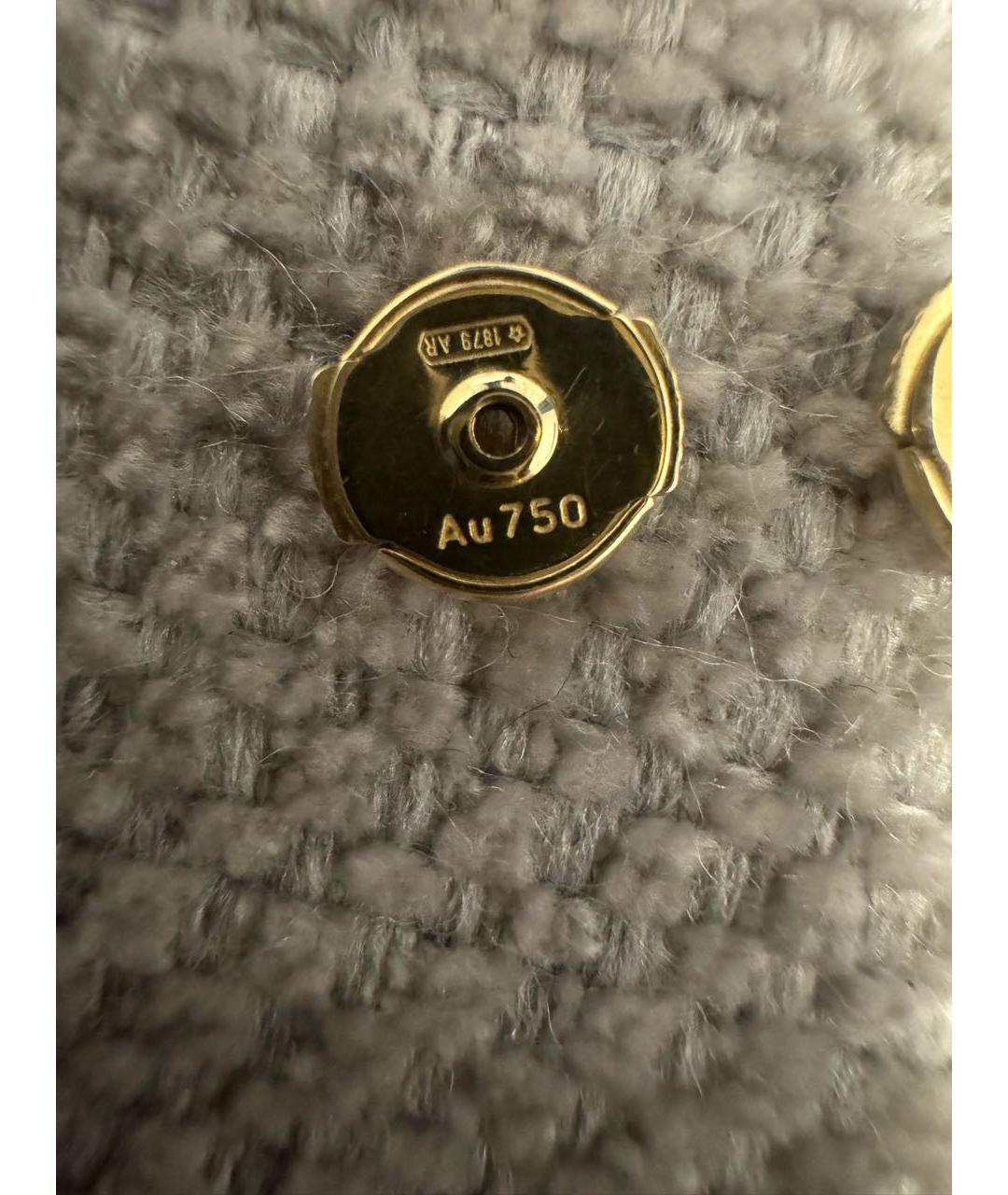 CARTIER Желтые серьги из желтого золота, фото 5