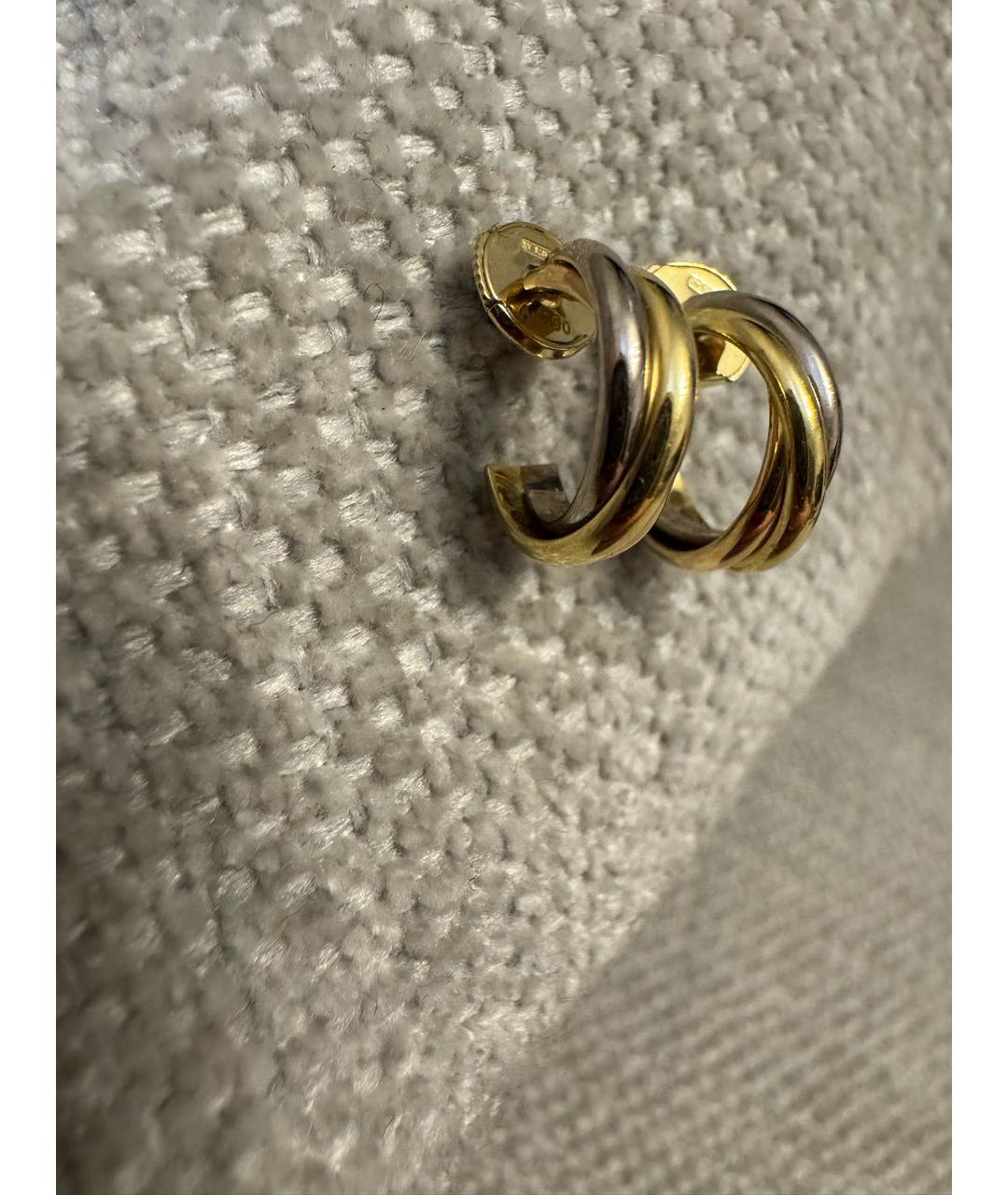 CARTIER Желтые серьги из желтого золота, фото 9