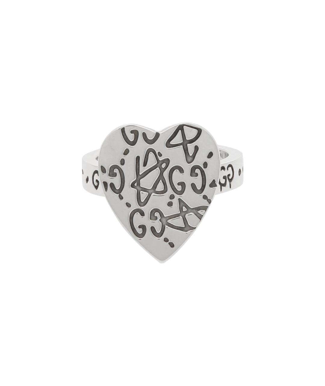 GUCCI Серебряное серебряное кольцо, фото 3