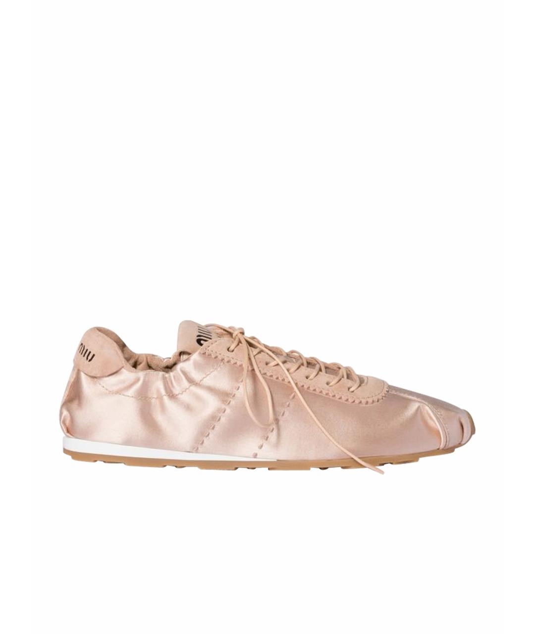 MIU MIU Коралловые кроссовки, фото 1