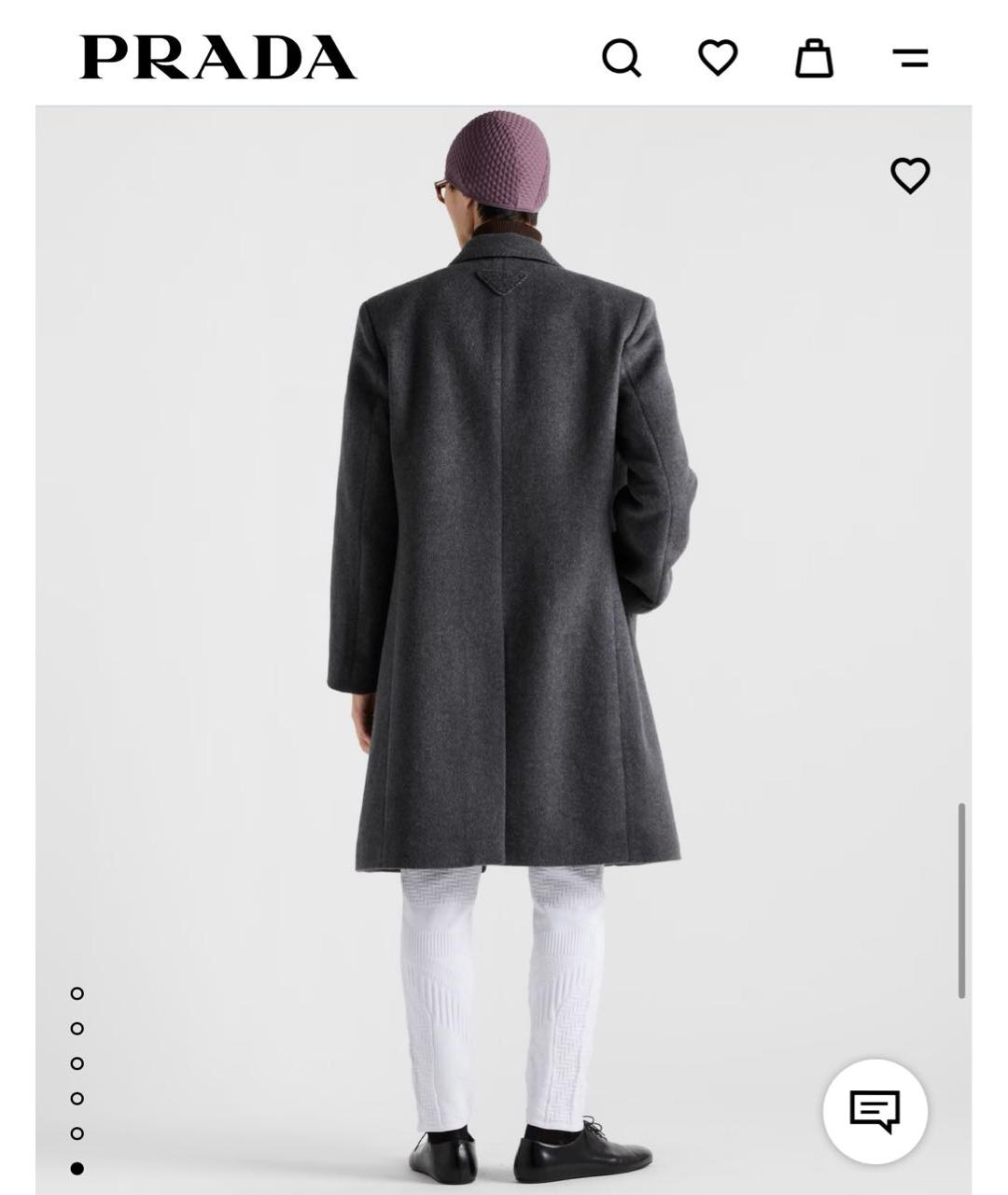 PRADA Пальто, фото 4