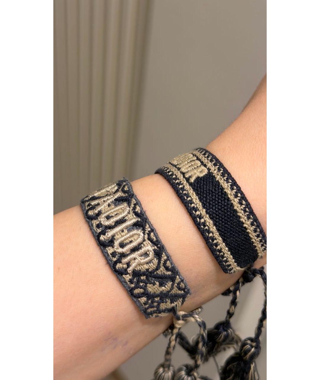 CHRISTIAN DIOR Темно-синий браслет, фото 3