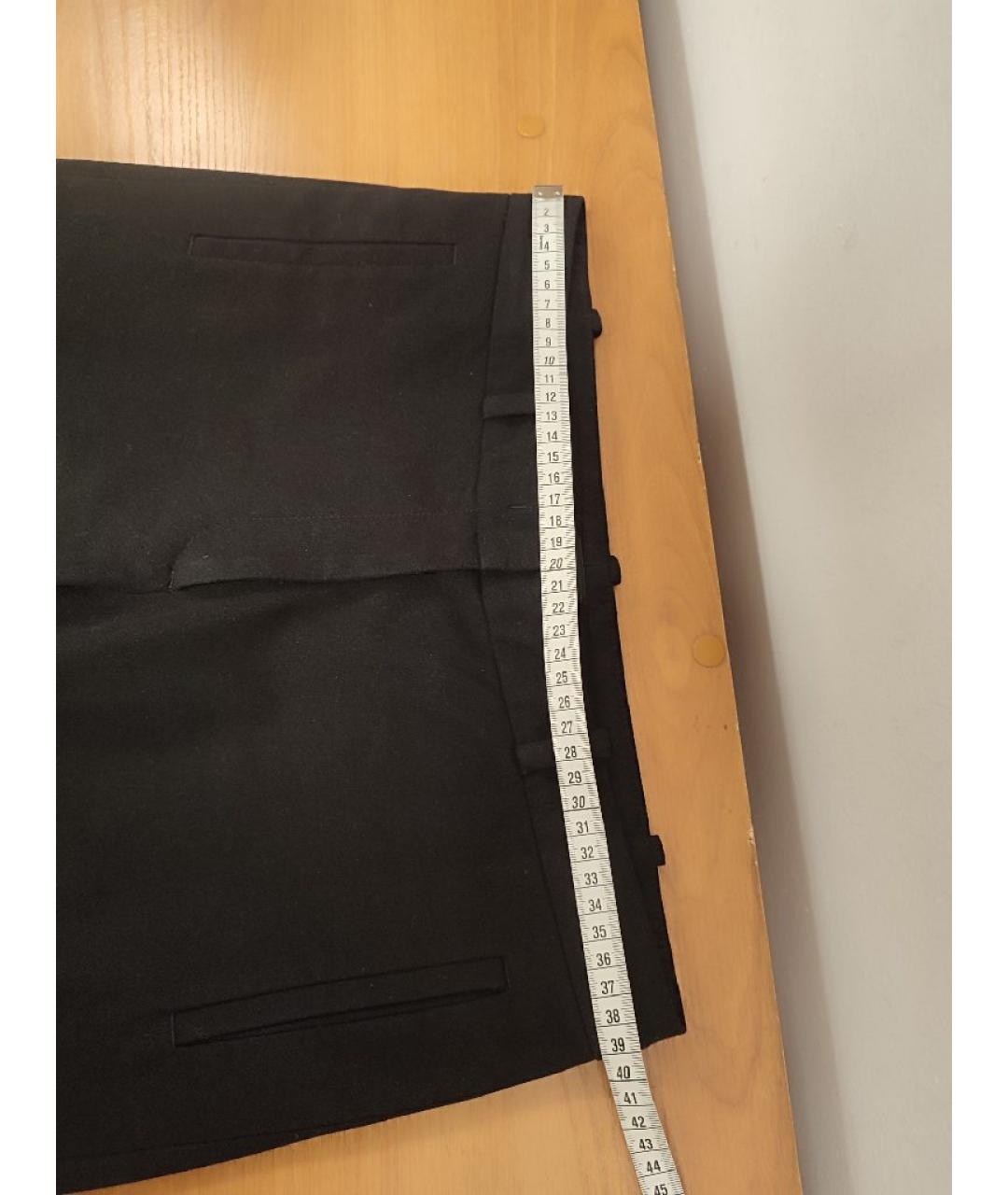 JOSEPH Черные хлопковые брюки узкие, фото 7