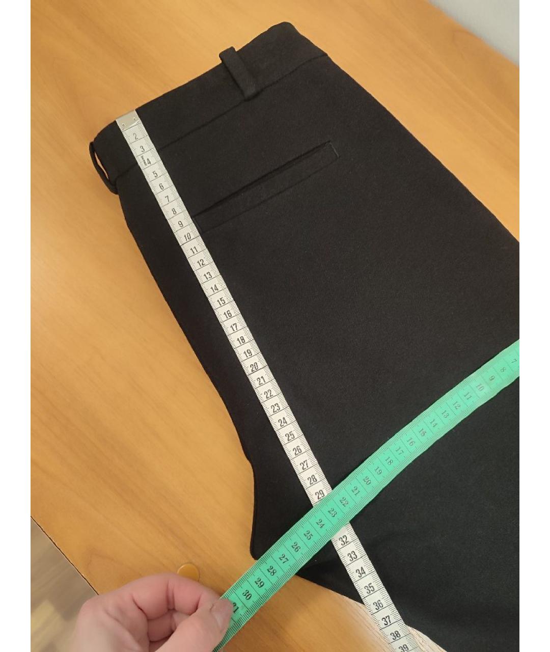 JOSEPH Черные хлопковые брюки узкие, фото 8