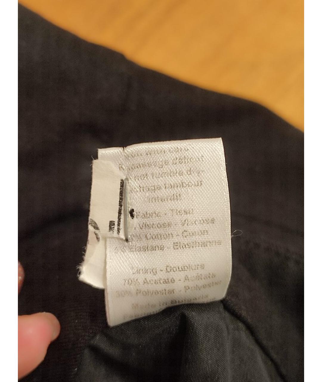 JOSEPH Черные хлопковые брюки узкие, фото 6