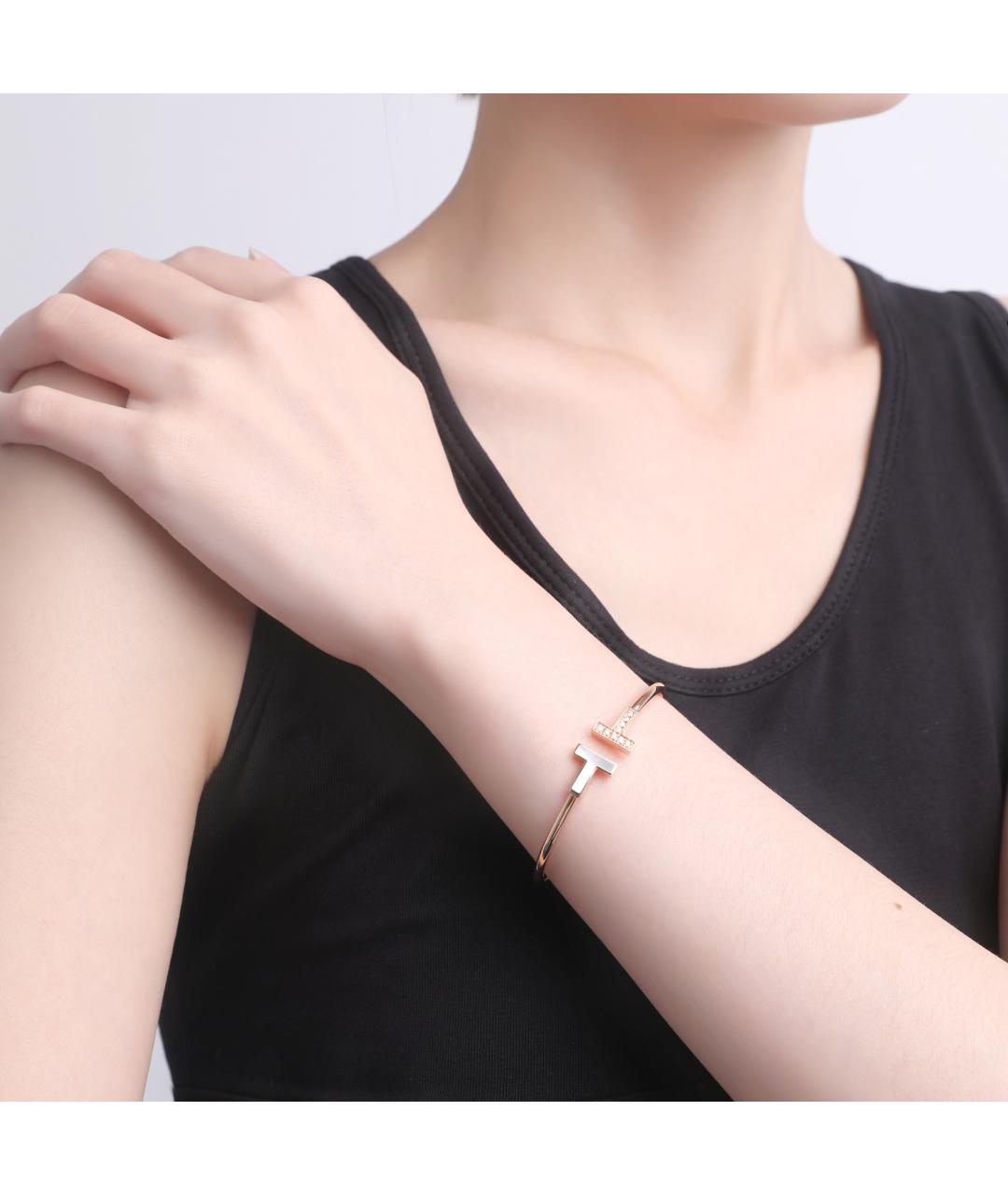 TIFFANY&CO Золотой браслет из розового золота, фото 4