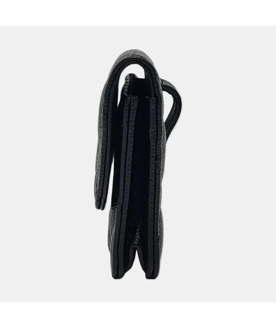 CHANEL Черная кожаная сумка через плечо, фото 2