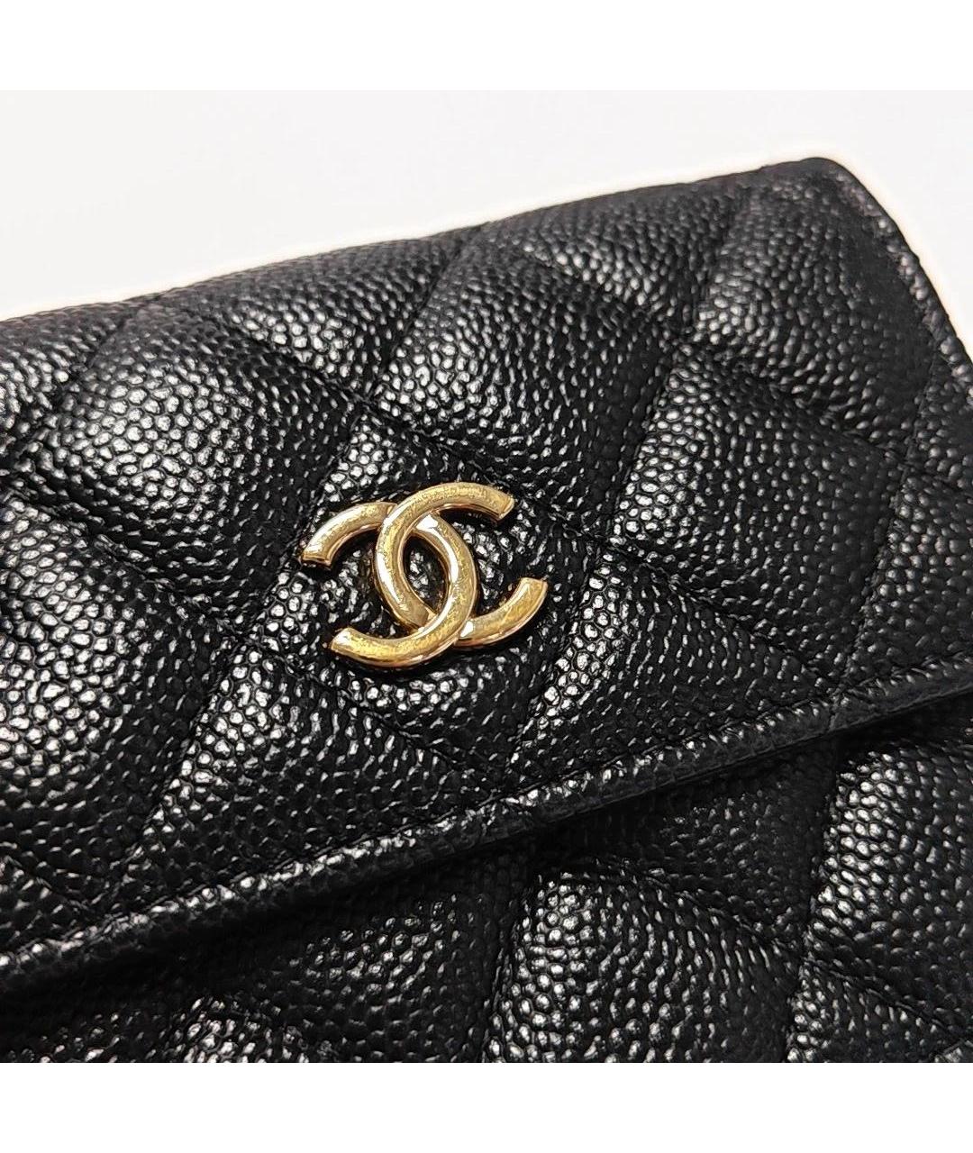 CHANEL Черная кожаная сумка через плечо, фото 7