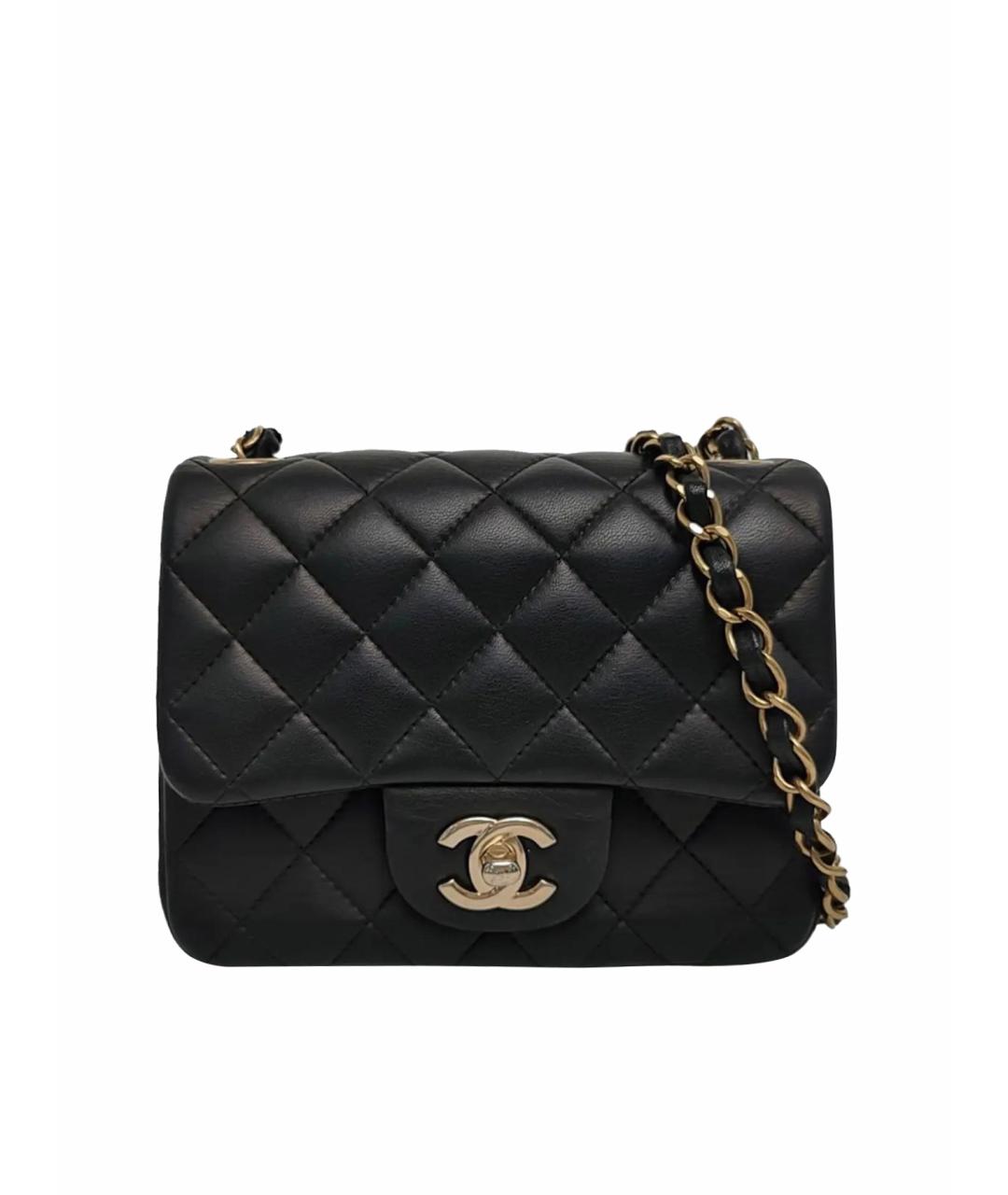 CHANEL Черная кожаная сумка тоут, фото 1