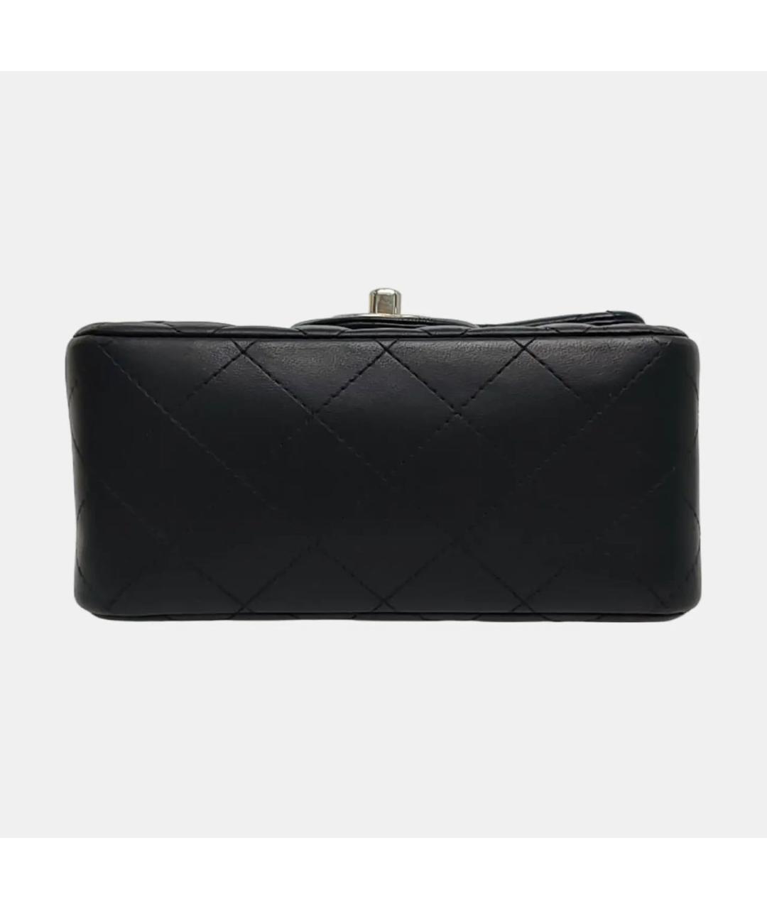 CHANEL Черная кожаная сумка тоут, фото 5