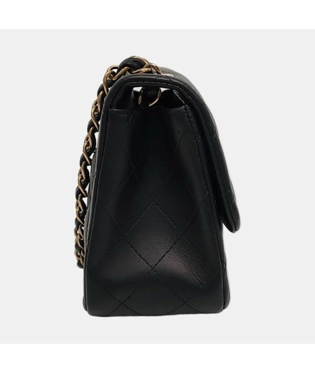 CHANEL Черная кожаная сумка тоут, фото 3