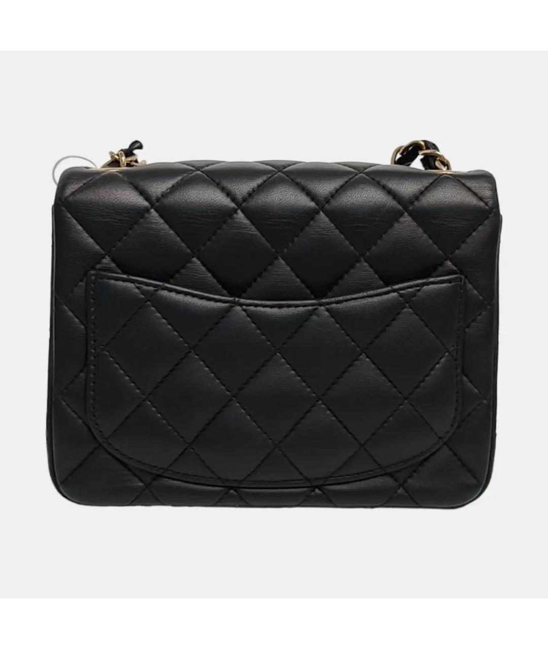 CHANEL Черная кожаная сумка тоут, фото 4