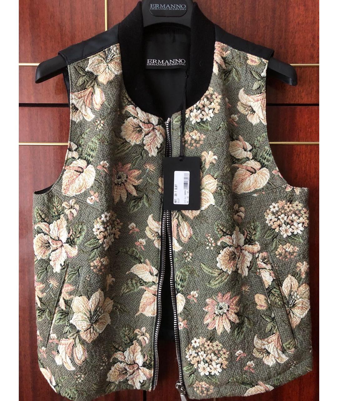 ERMANNO SCERVINO Атласный жилет, фото 5