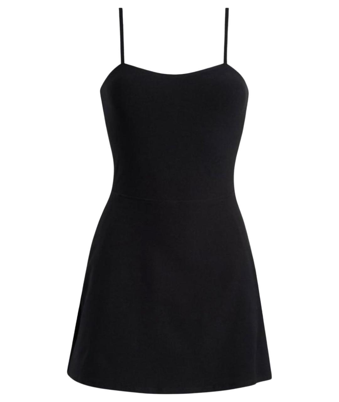 ALO YOGA Черное полиэстеровое платье, фото 1