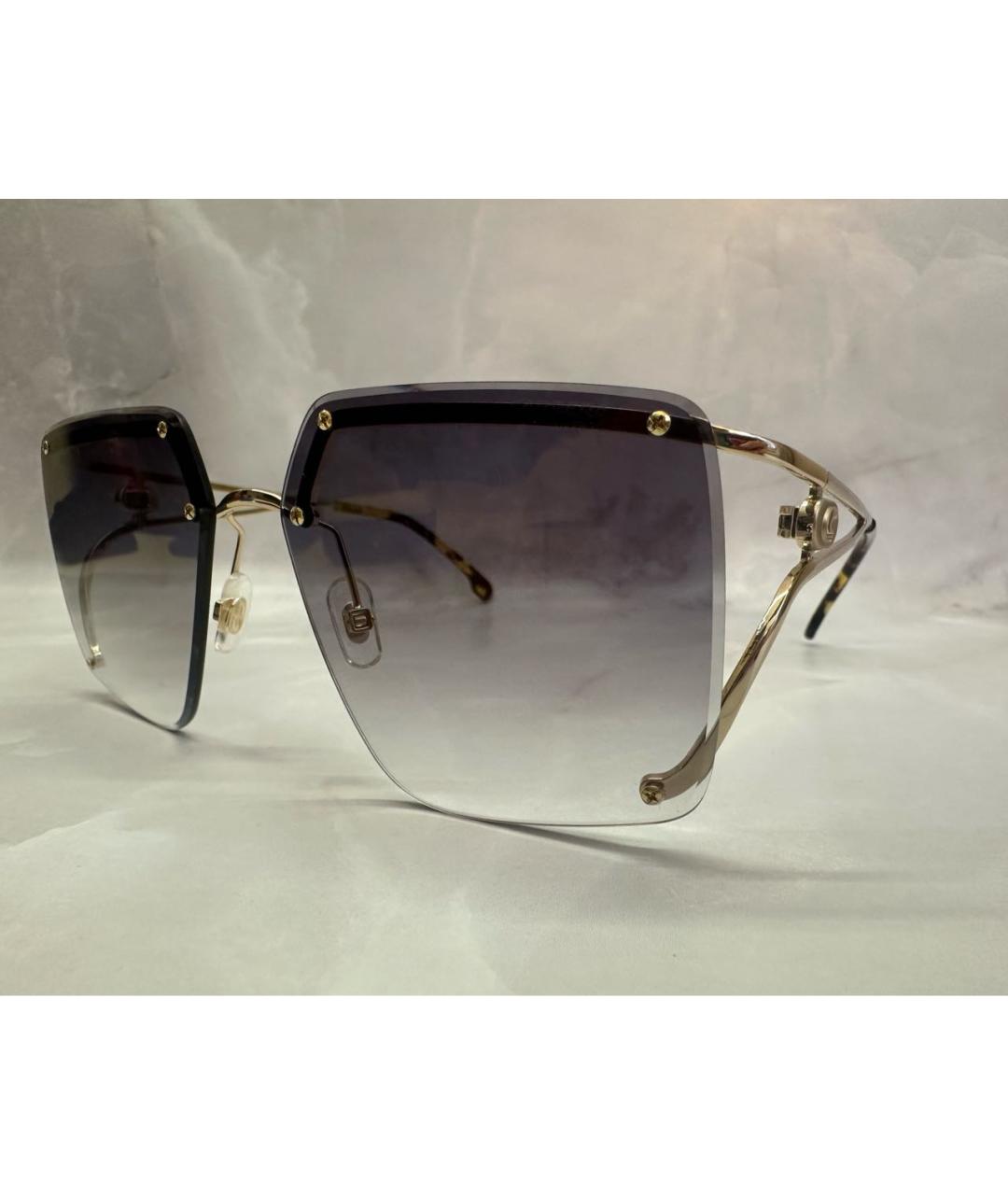 CARRERA Y CARRERA Серые металлические солнцезащитные очки, фото 2