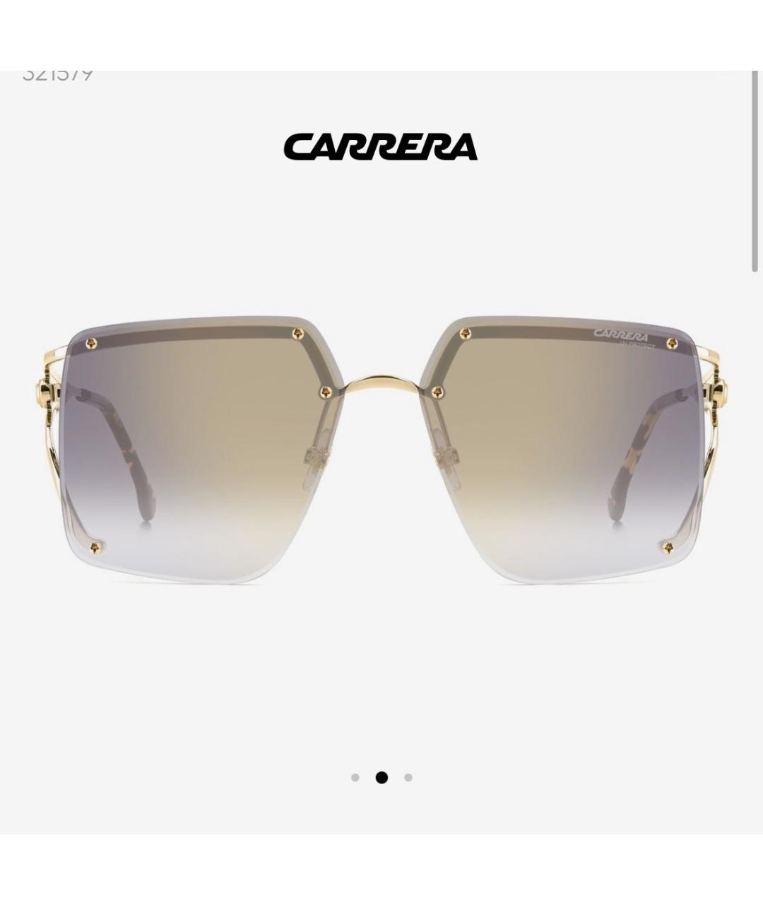 CARRERA Y CARRERA Серые металлические солнцезащитные очки, фото 7