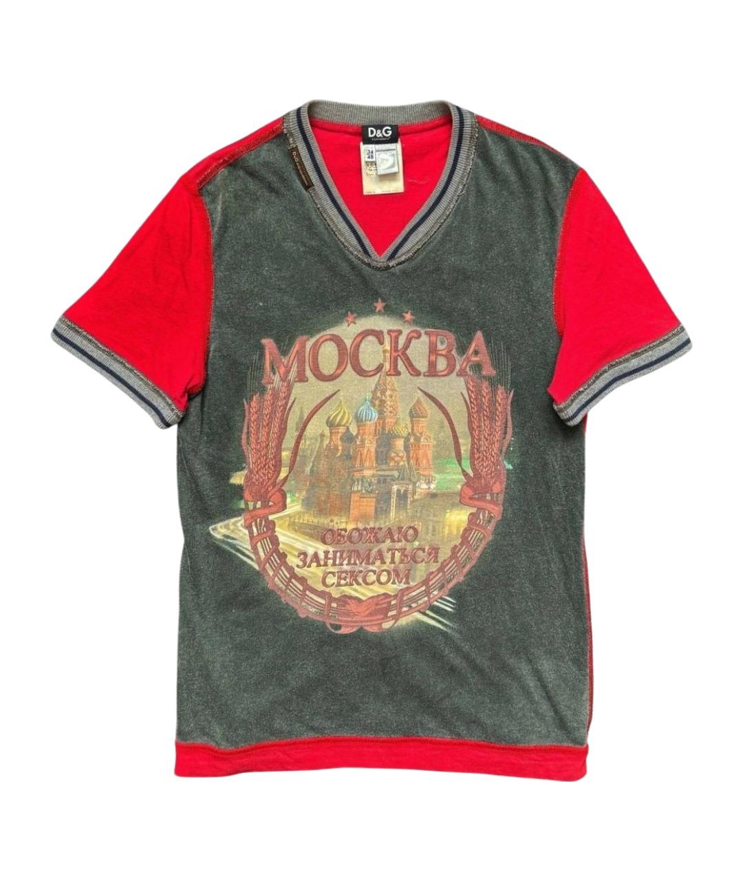 DOLCE&GABBANA Хлопковая футболка, фото 1