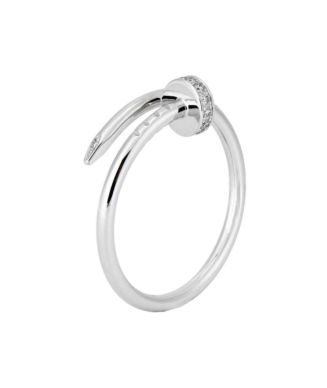 CARTIER Серебряное кольцо из белого золота, фото 2